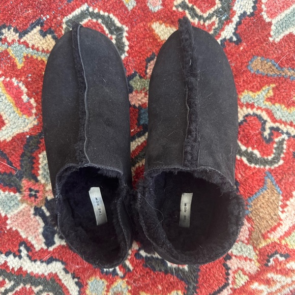 The Row Ravy Shearling Flats - Picture 4 of 5